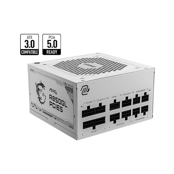 MSI MAG A850GL PCIE5 850 W 80+ Gold