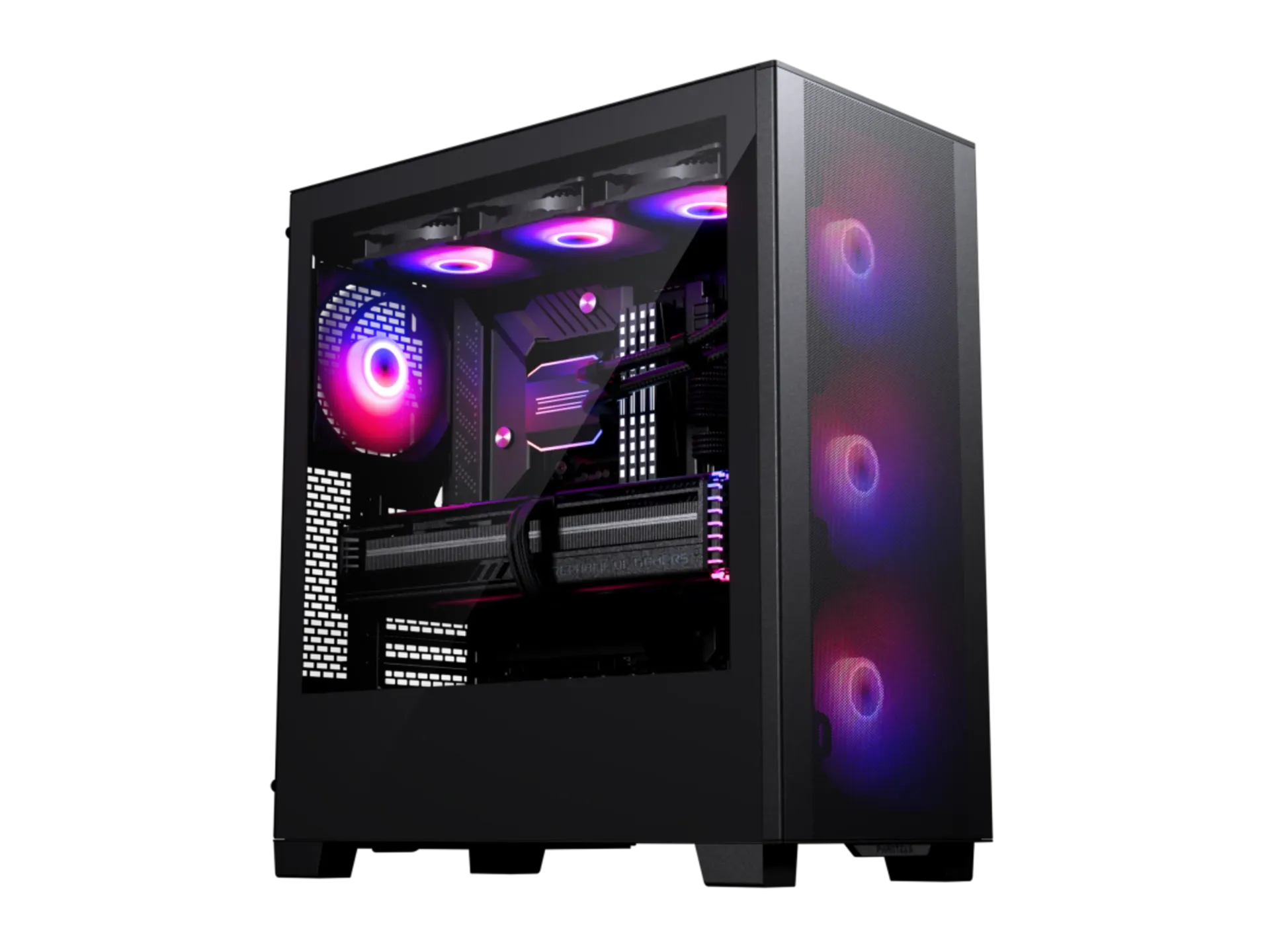 PC BLACK MIRROIR RADEON™ RX 9070 XT (Protection 2 ans)