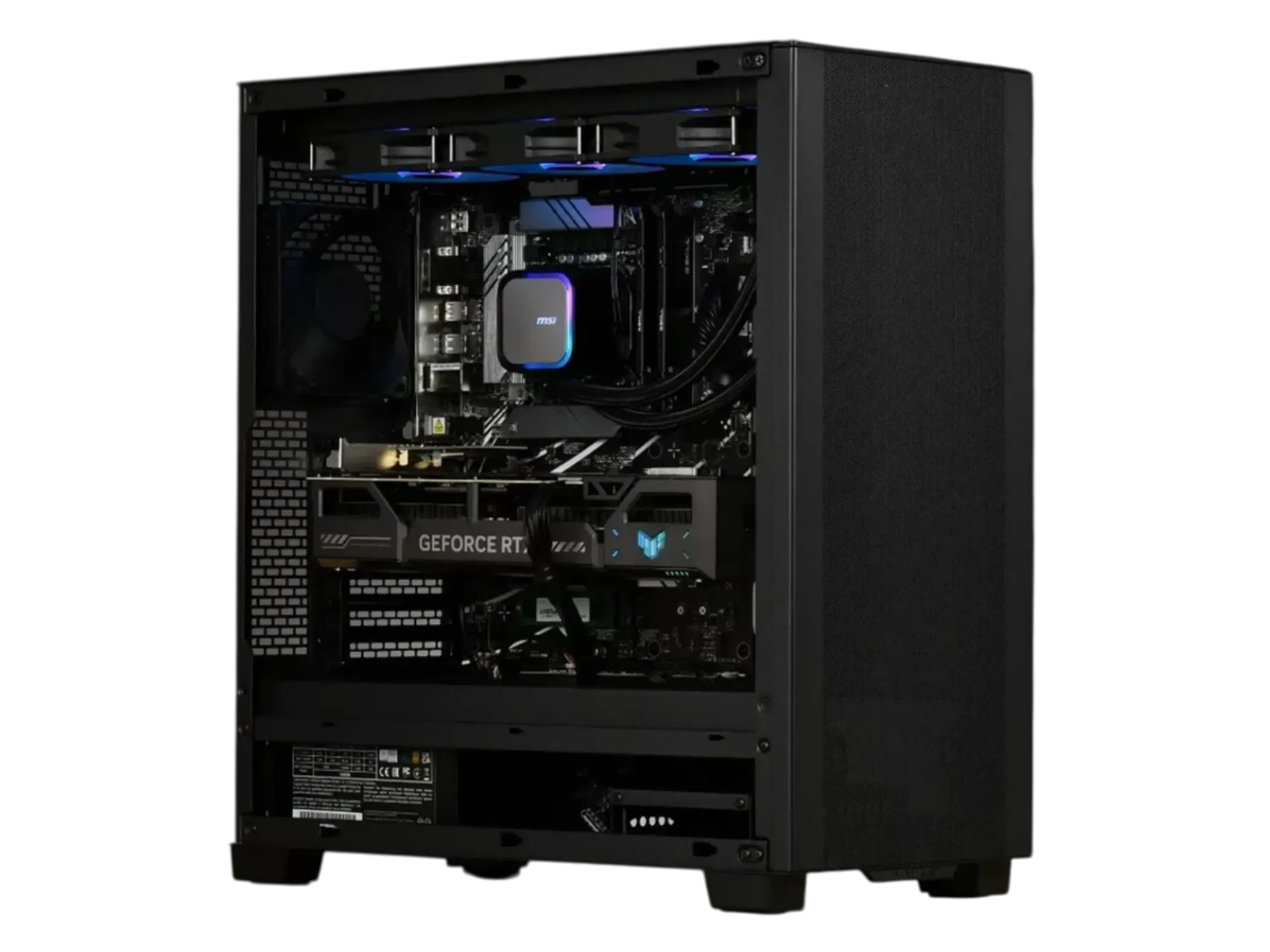 PC BLACK GEFORCE RTX™ 5080 (SANS, SANS, Protection 2 ans)