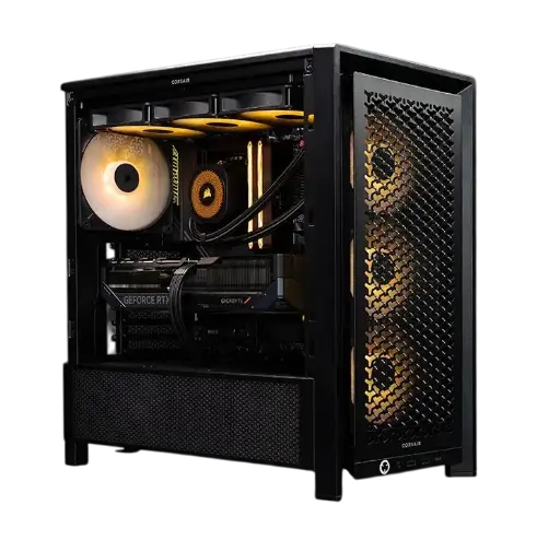 PC Gamer BLACK MIRROIR - RX 9070 XT