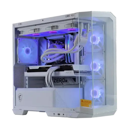 PC ZERO Blanc 7800XT